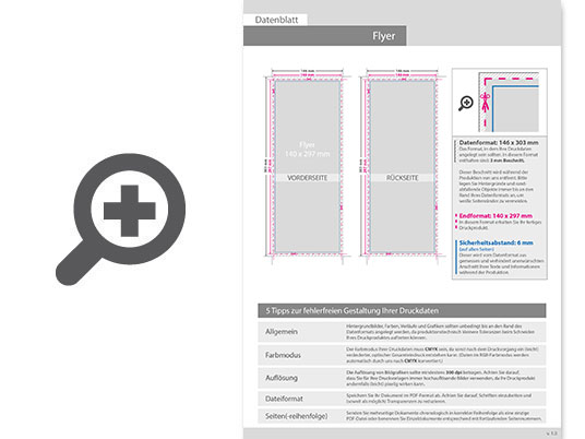 Product Bild flyer_14_0_cm_x_29_7_cm__beidseitig_bedruckt