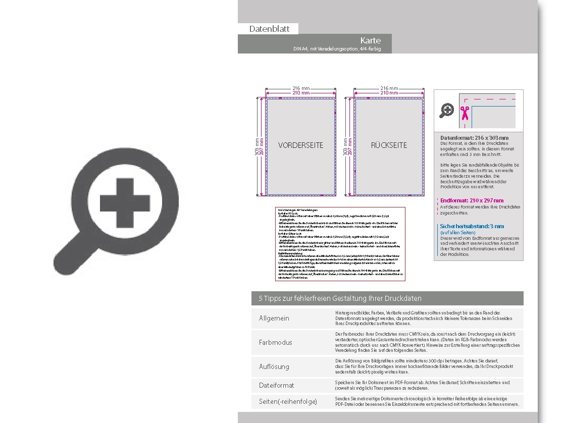 Product Bild postkarte__din_a4_(21_0_x_29_7_cm)__mit_allen_veredelungskombinationen